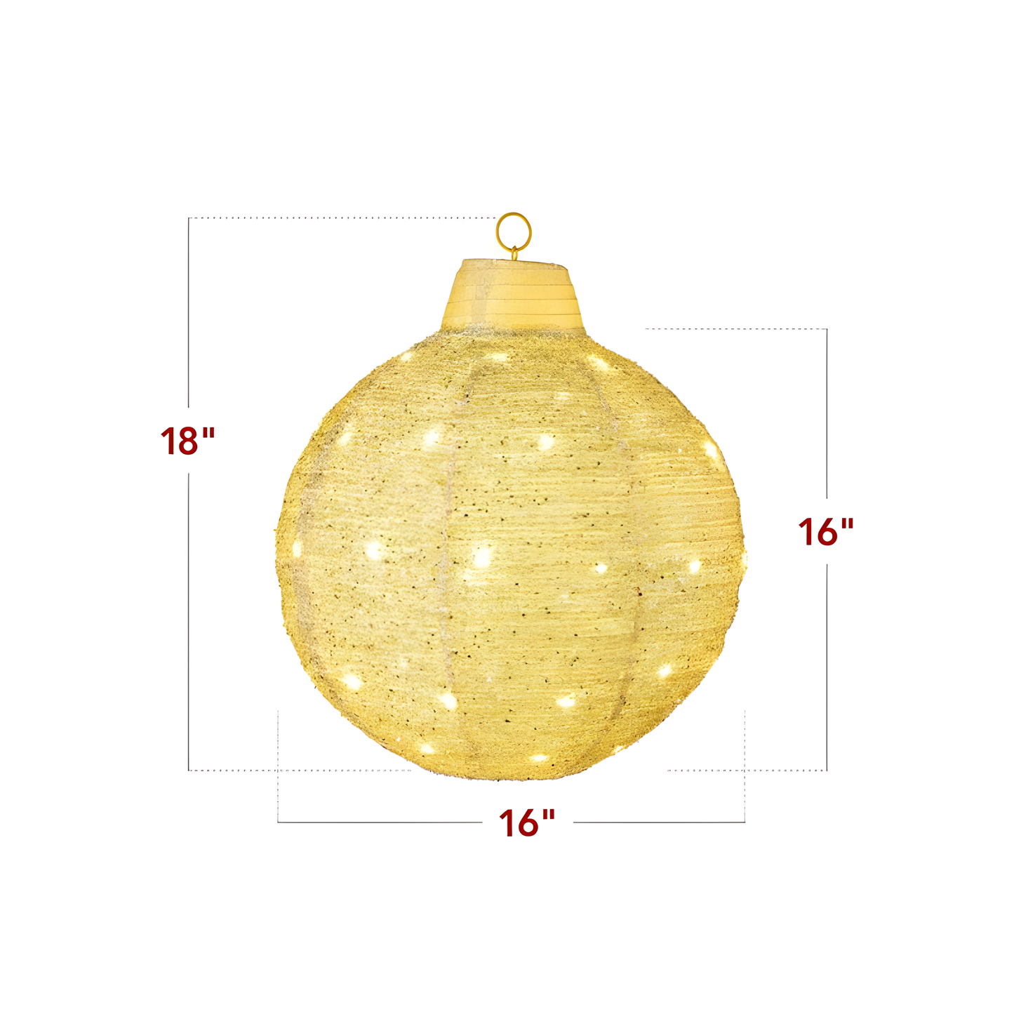OrnaGlow™- Hanging LED Ornaments